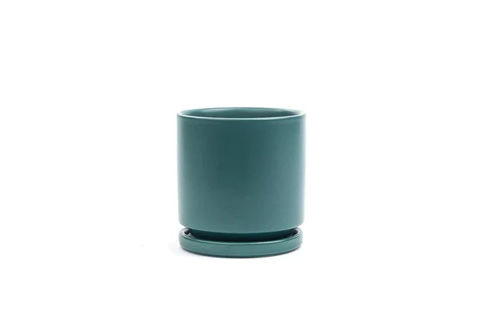 10.25" Gemstone Planter - Aqua