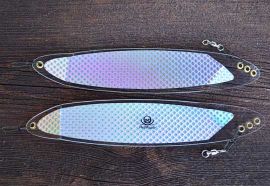 hell razor salmon trout trolling dodger wigglefin tackle