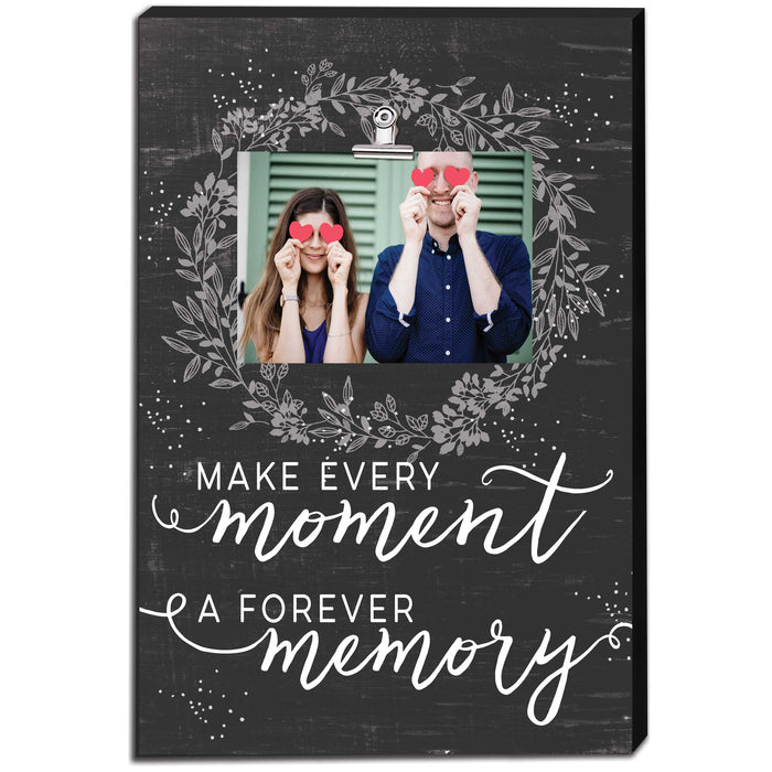 12" x 18" Make Every Moment Canvas Clip Picture Frame