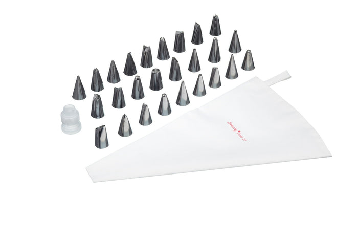 28 Piece Icing Nozzle Set & Piping Bag