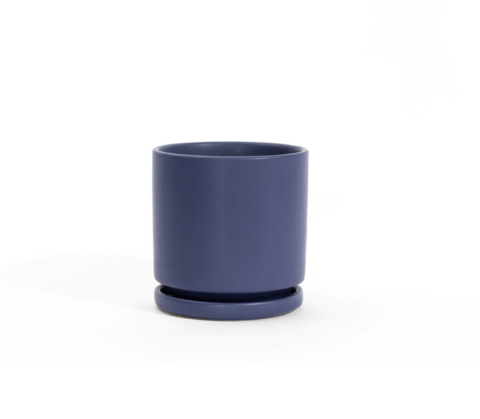 6.25" Gemstone Planter - Periwinkle