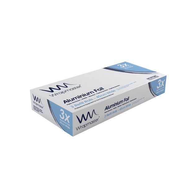 Aluminium Foil Refill 45cm X 90m (Pack Of Three)