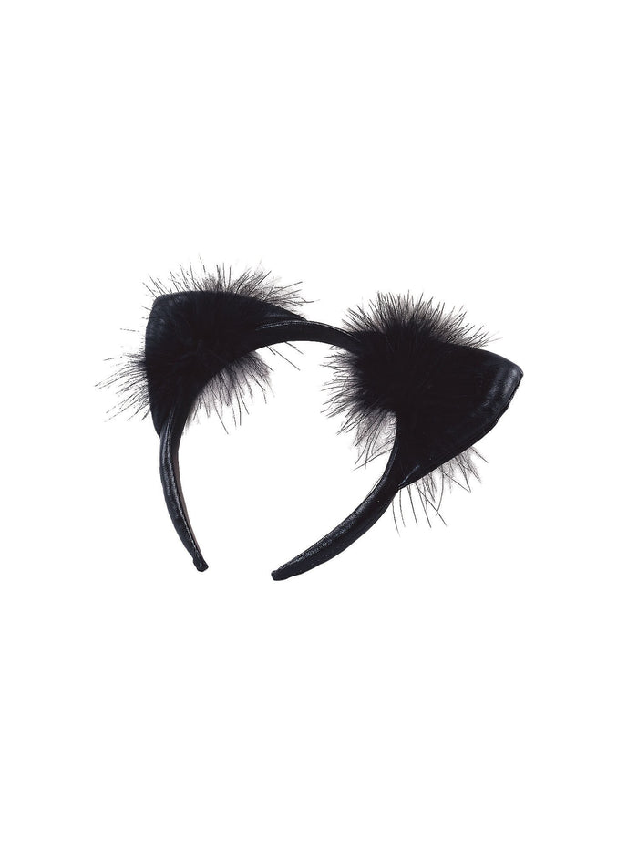 Black Vinyl Cat Ears
