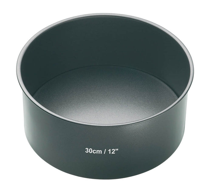 Cake Tin Non-Stick Round Loose Base 30cm Dia
