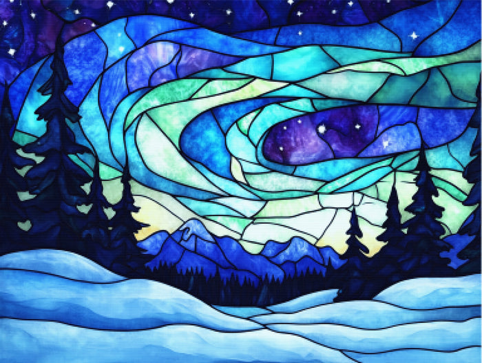 Clear Winter Night Sky