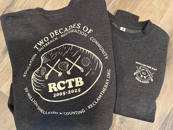 **Crew Neck Sweatshirt Celebrating RCTB's 20th Anniversary**