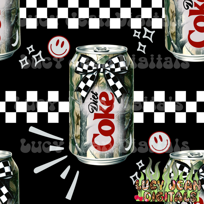 Diet Soda camo Seamless File