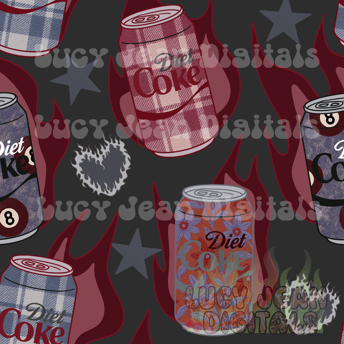Diet Soda Seamless File