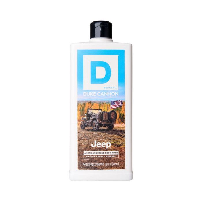 Duke Cannon Thick Body Wash - Jeep American Legend