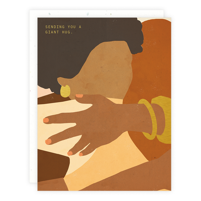 'Embrace' Greeting Card