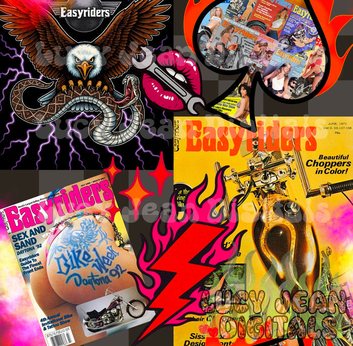 ER motorcycle magazine Seamless File