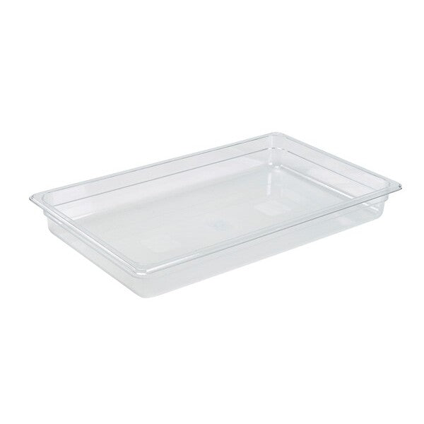 Food Pan Gastronorm Polycarbonate GN1/1 53cm X 32.5cm X 6.5cm Deep