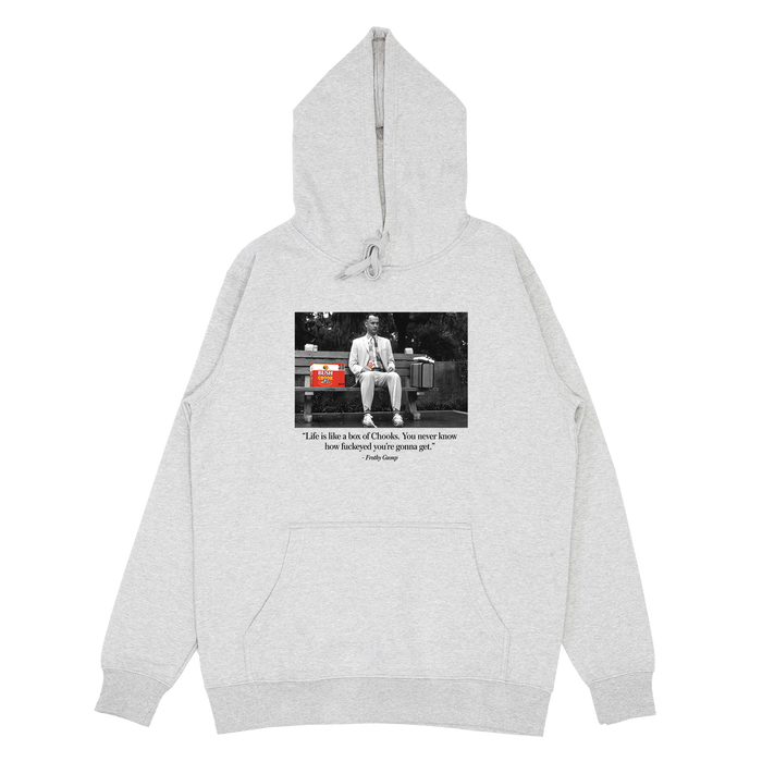 Frothy Gump Hoodie Grey