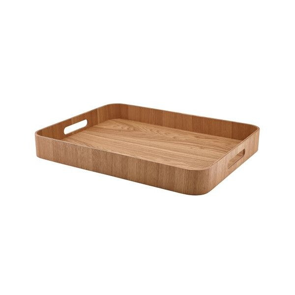 Genware Light Wood Veneer Butlers Tray 50 x 38cm