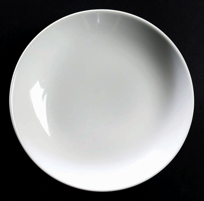 Genware Porcelain Coupe Plate 24cm (Box Of 6)