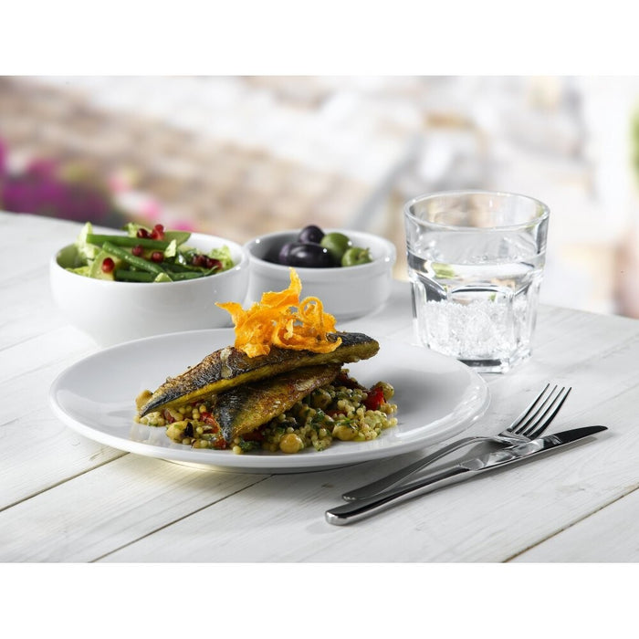 Genware Porcelain Coupe Plate 30cm (Box Of 6)