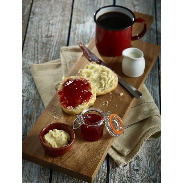 Genware Porcelain Cream Tot 3cl / 1oz (Box Of 6)