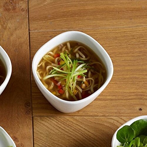 Genware Porcelain Ellipse Bowl 8.9cm (Box Of 24)