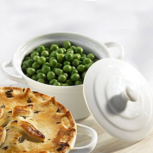 Genware Porcelain Mini Casserole Dish 10.5cm x 5cm (Box Of 6)