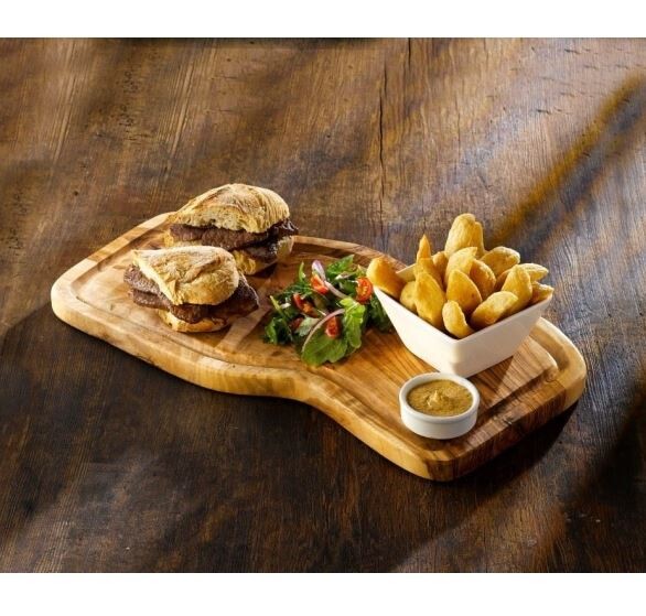 Genware Porcelain Mustard Dish 6cm (Box Of 12)