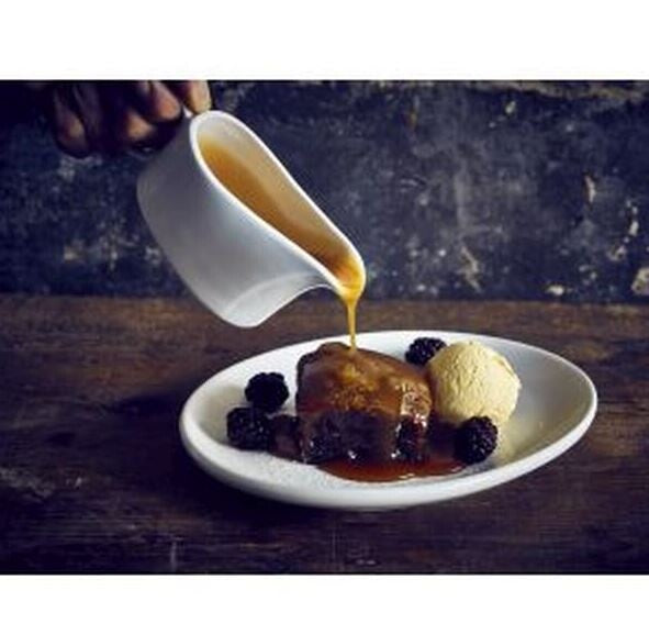 Genware Porcelain Sauce Boat 20cl / 7oz (Box Of 6)