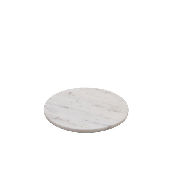 Genware White Marble Platter 20.5Cm Dia