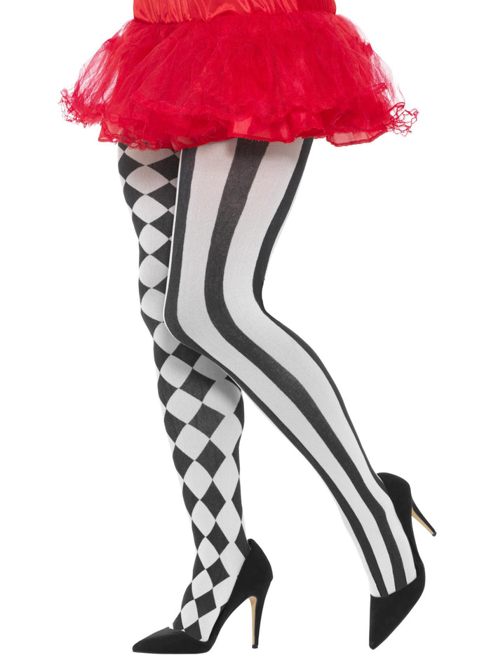 Harlequin Tights, Plus Size