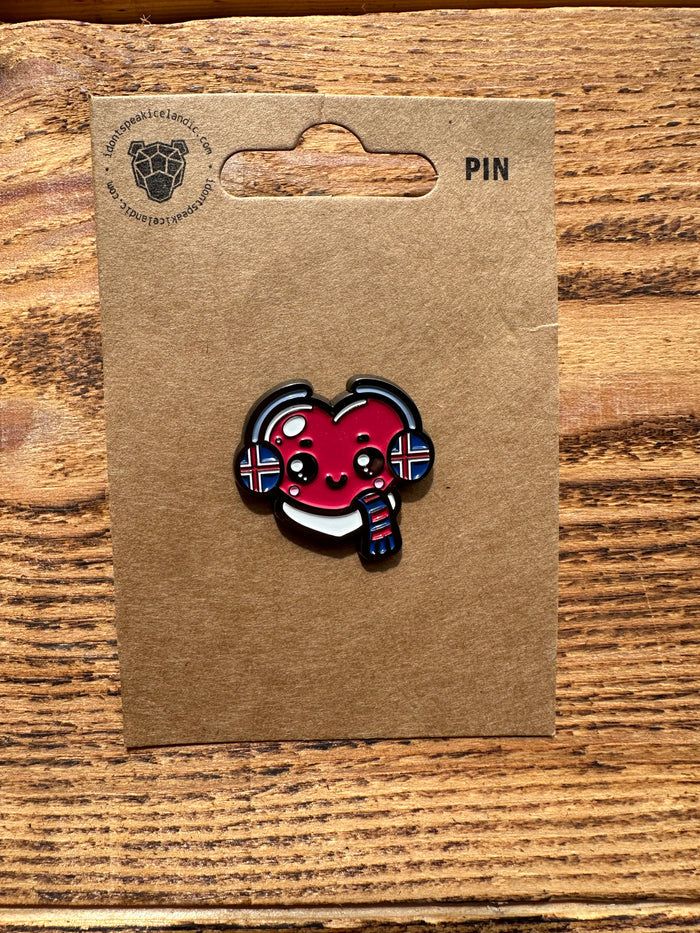 ICELAND HEART - PIN