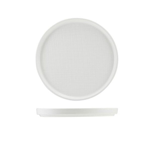 Incise Porcelain Lavara Presentation Plate 20cm (Box Of 6)