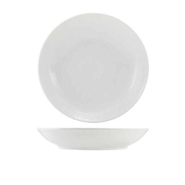 Incise Porcelain Solara Coupe Bowl 25.5cm (Box Of 4)