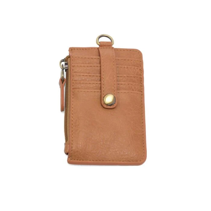 Mid Tan Dolly Small Card Wallet With Keyring
