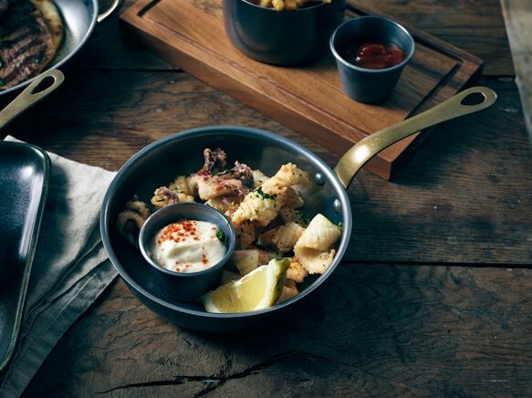 Mini Frypan Vintage Steel 15.5 x 4cm (Box Of 6)