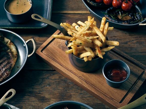 Mini Sauce Pan Vintage Steel 7.8 x 4.5cm (Box Of 6)