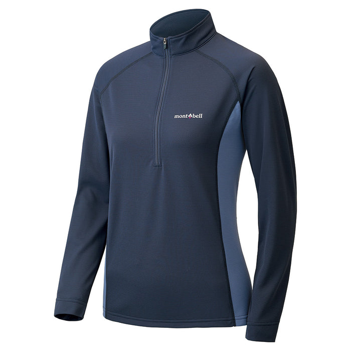 Montbell Cool Long Sleeve Zip Shirt Women's