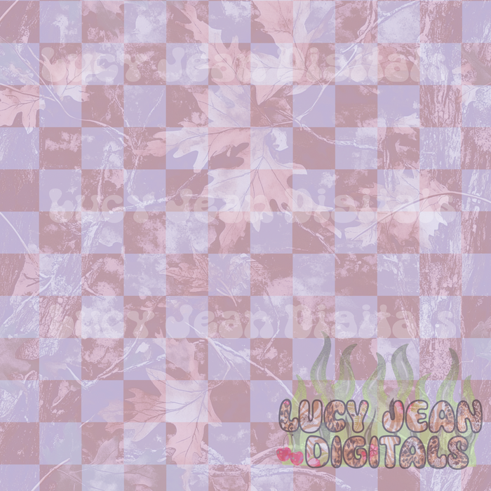 Muted Checkered Camo Seamless File