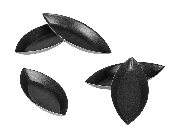 Patty Tin / Barquette / Boat Mould Oval Non-Stick 80mm X 35mm Plain