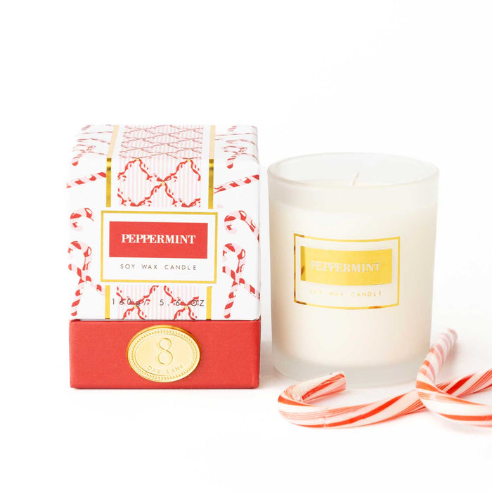 Peppermint 5.6oz Soy Wax Candle