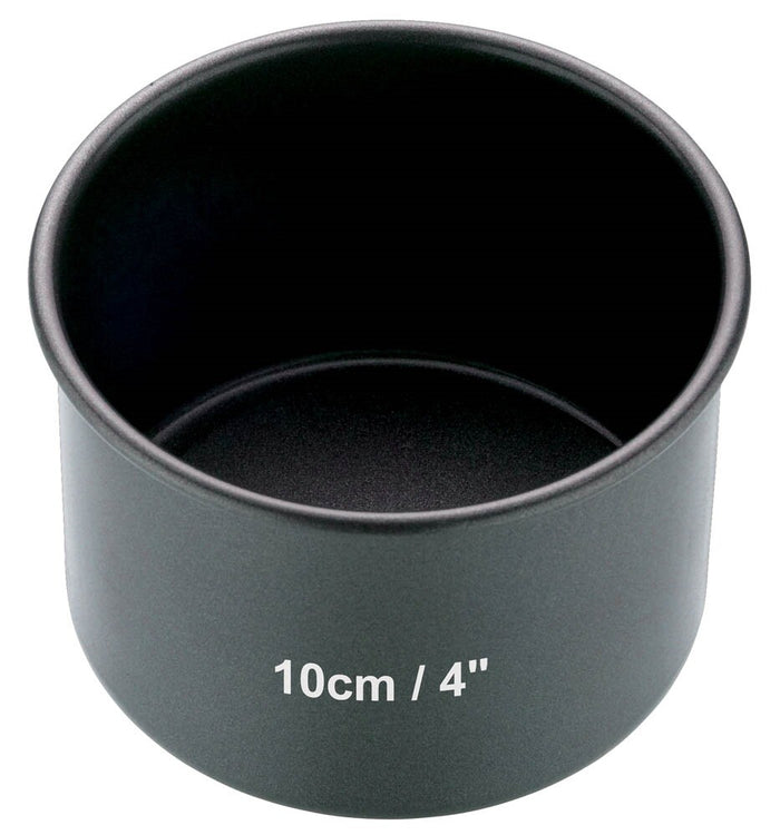 Pork Pie Individual Cake Tin Loose Base Non-Stick