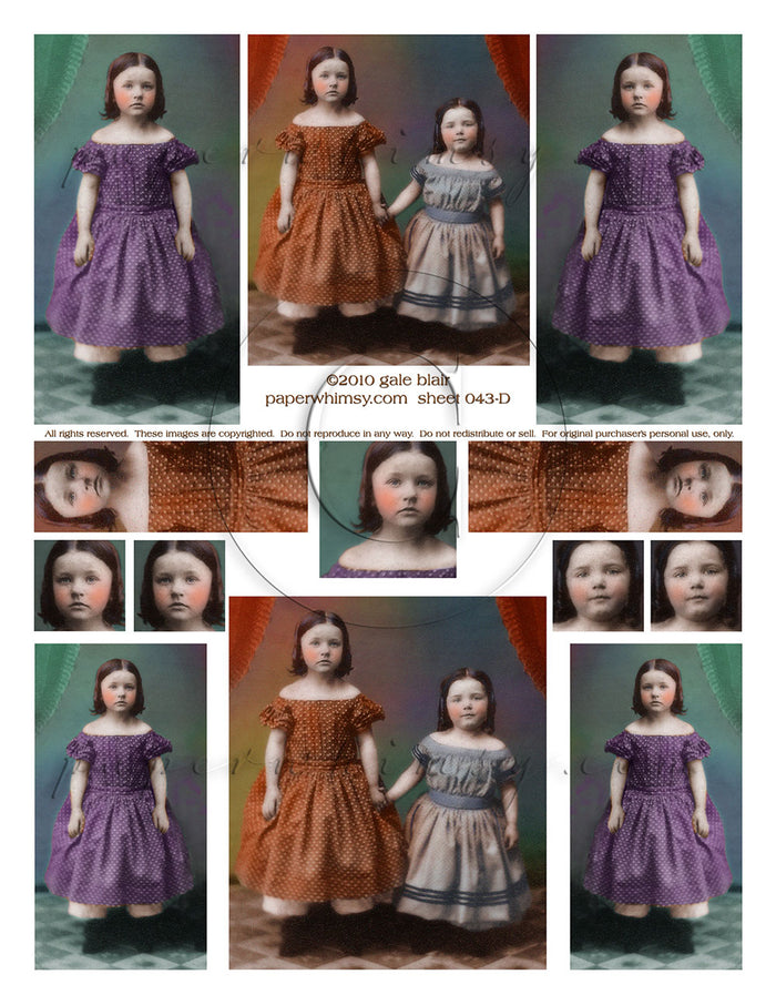 Sheet 043 PRINTED - paperwhimsy