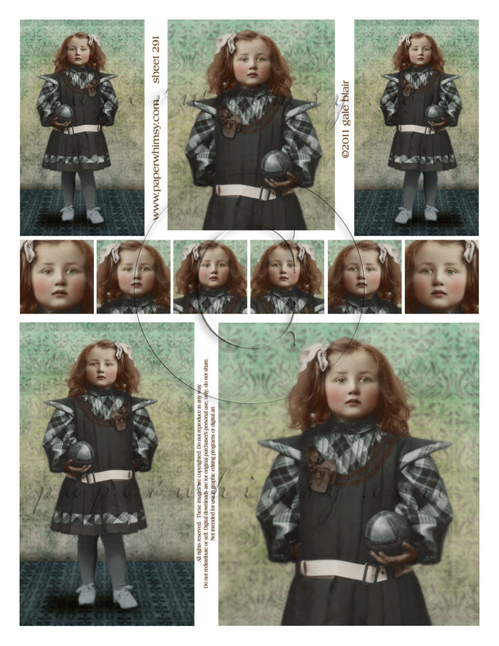 Sheet 291 PRINTED - paperwhimsy