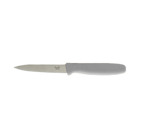 Smithfield 10cm Serrated Vegetable Knife Coloured Samprene Handle