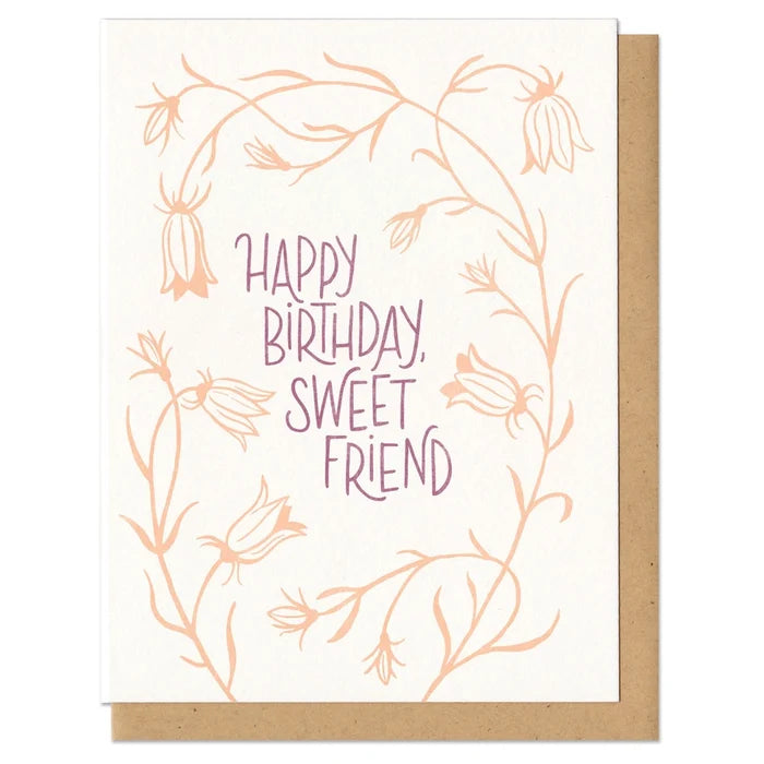 Sweet Friend Birthday Card