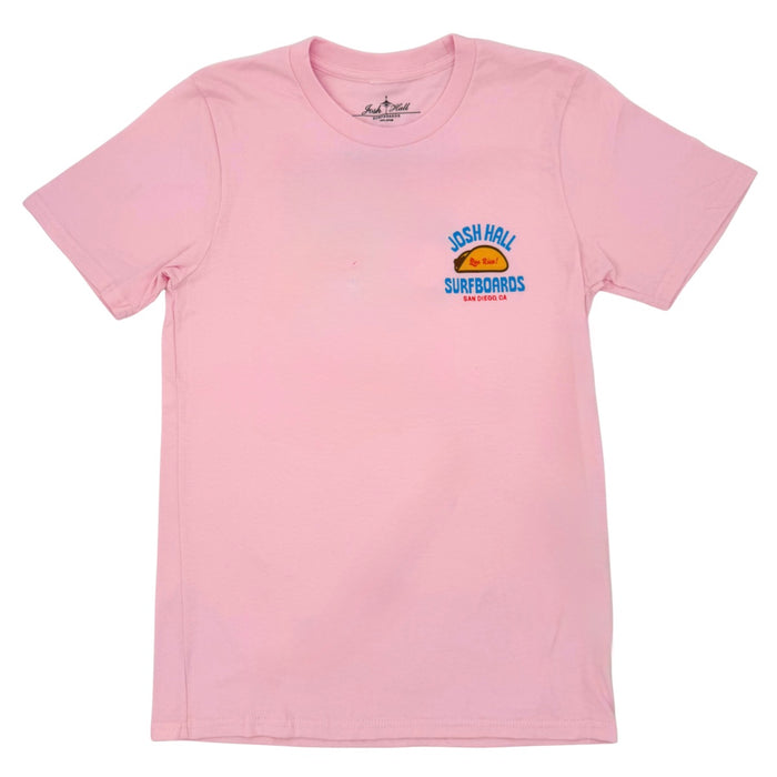 Taco Logo Youth Tee Shirt - Pink