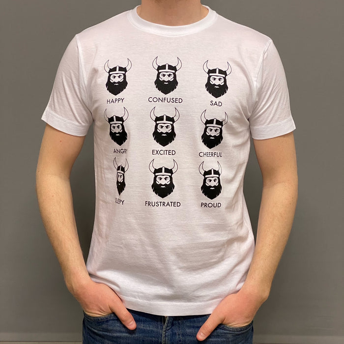 Viking Emotions - T-Shirt - White