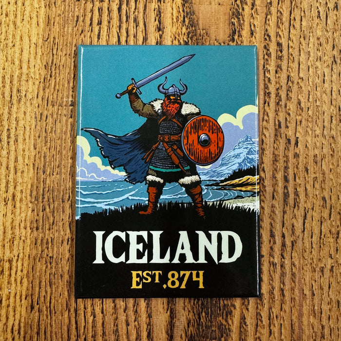 Viking Iceland Est.874 - Magnet
