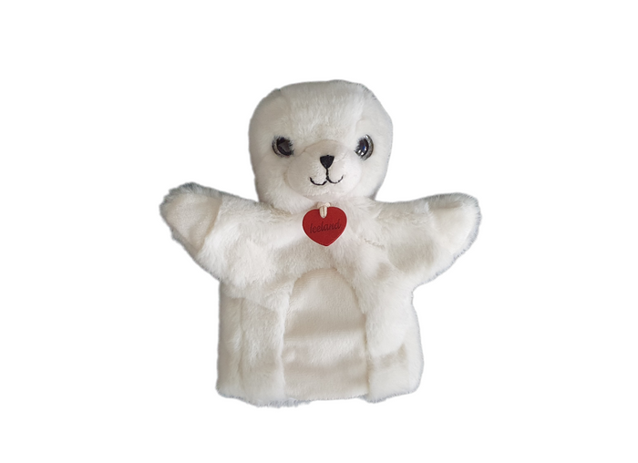 White Seal Hand Puppet - Plush Toys
