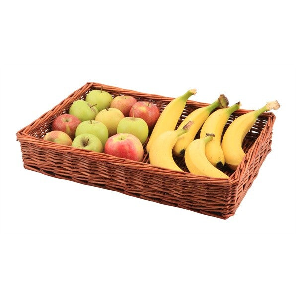Wicker Display Basket 46cm x 30cm x 8cm