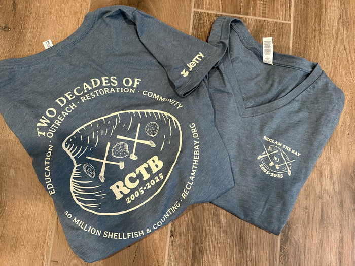 **Women's V-Neck Celebrating RCTB's 20th Anniversary**