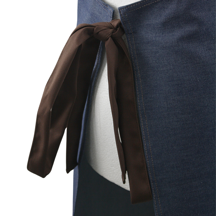 Work Range Bib Apron Denim With 1 Middle & 1 Pen/Spoon Pocket 89cm X 96cm