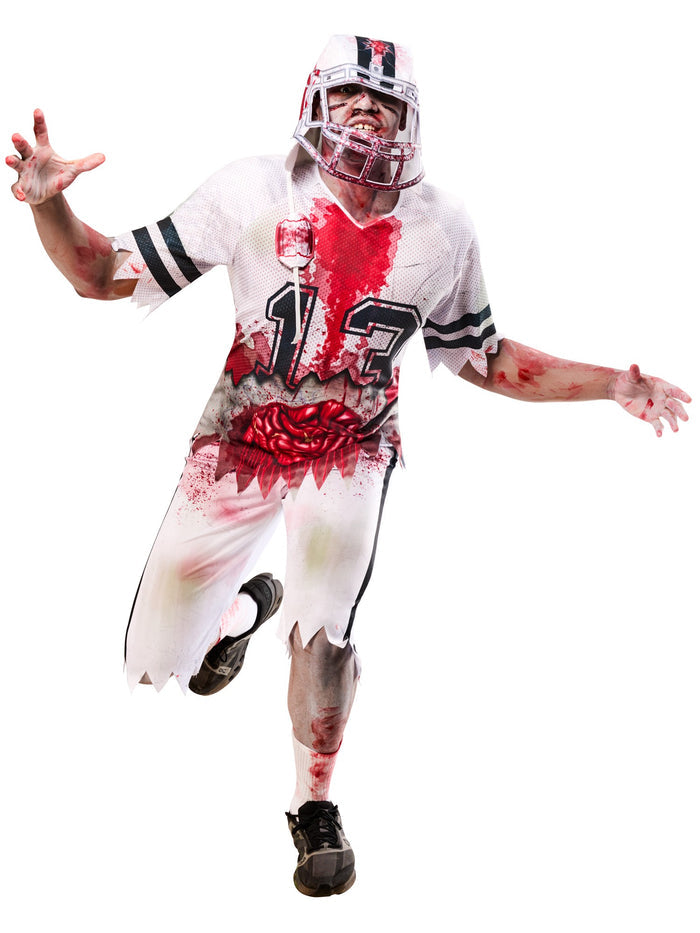 Zombie American Footballer Adult Costume